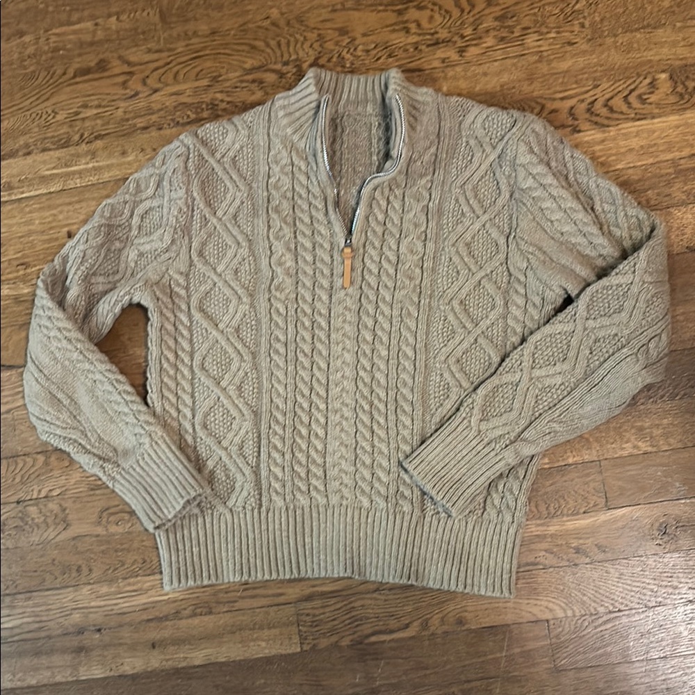 Women’s Quarter Zip Sweater, Size XL, Excellent Condition!